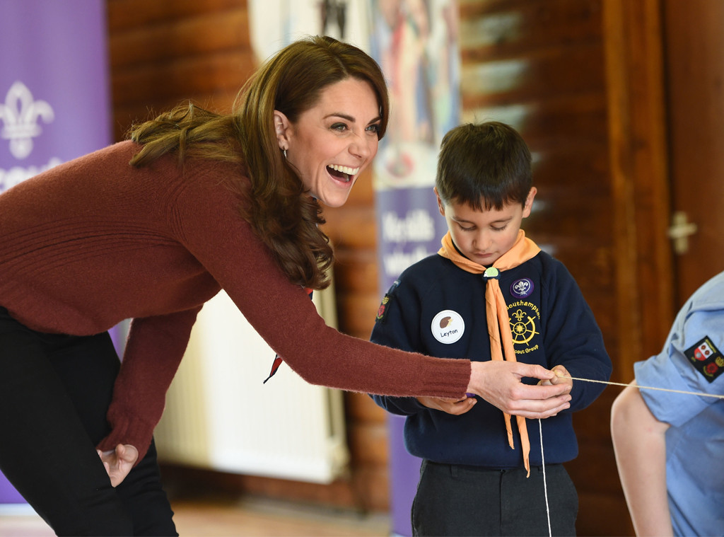 Kate Middleton, Scouts' Headquarters Visit
